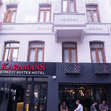 Karamans Sirkeci Suites Hotel Istanbulská provincie Exteriér fotografie