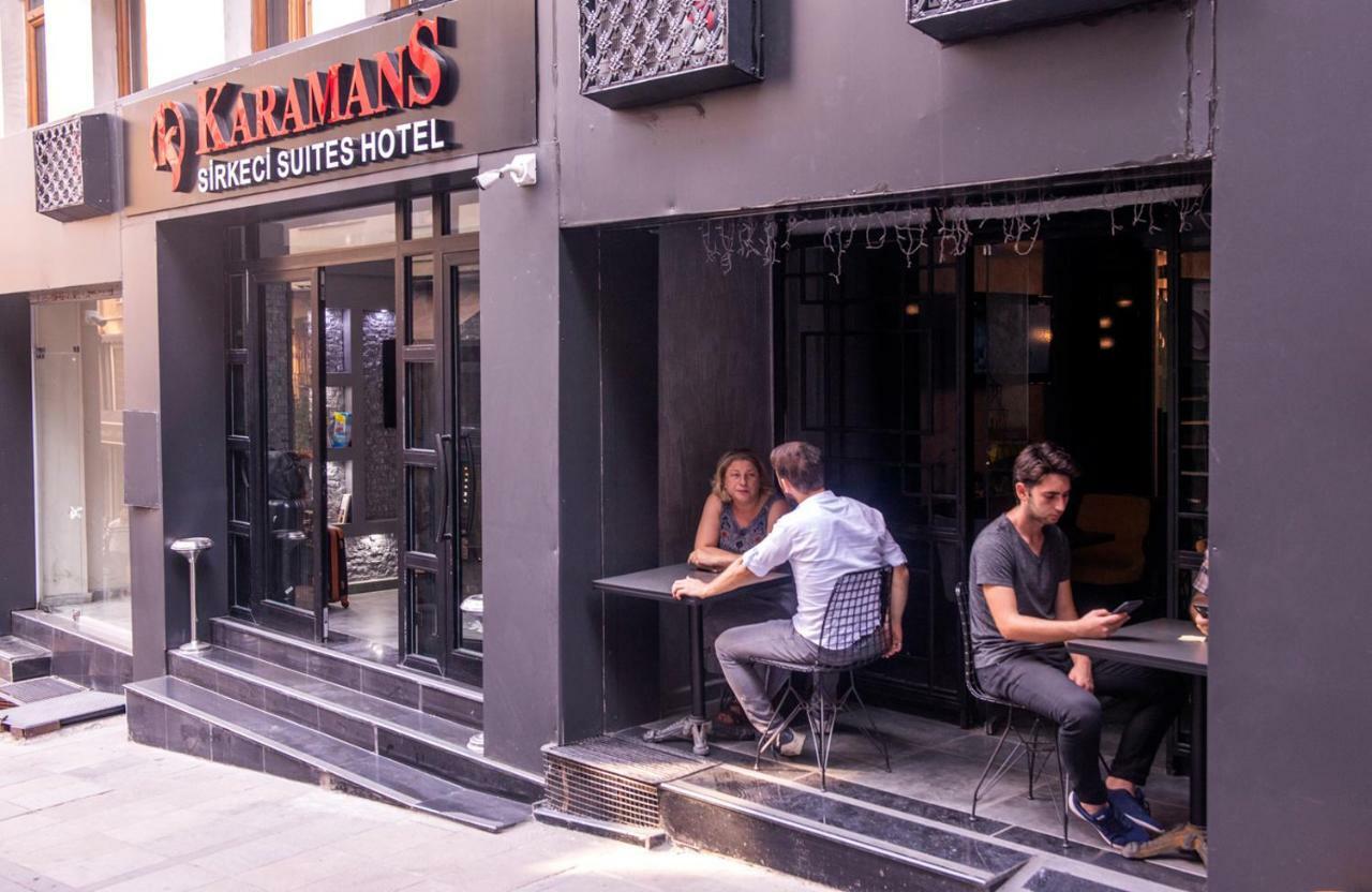 Karamans Sirkeci Suites Hotel Istanbulská provincie Exteriér fotografie