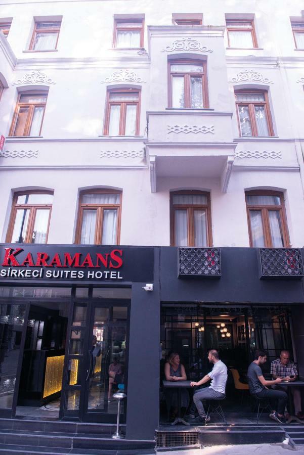 Karamans Sirkeci Suites Hotel Istanbulská provincie Exteriér fotografie