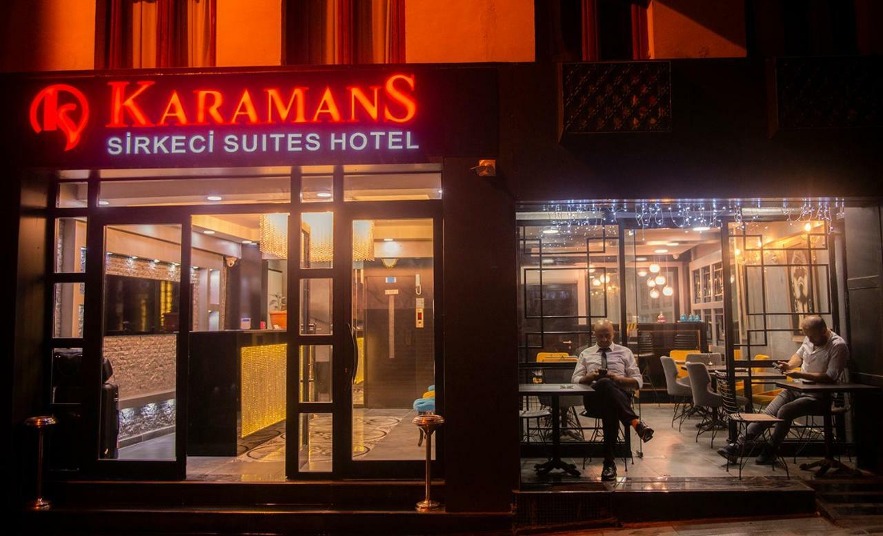 Karamans Sirkeci Suites Hotel Istanbulská provincie Exteriér fotografie