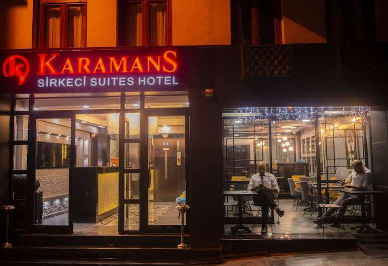 Karamans Sirkeci Suites Hotel Istanbulská provincie Exteriér fotografie