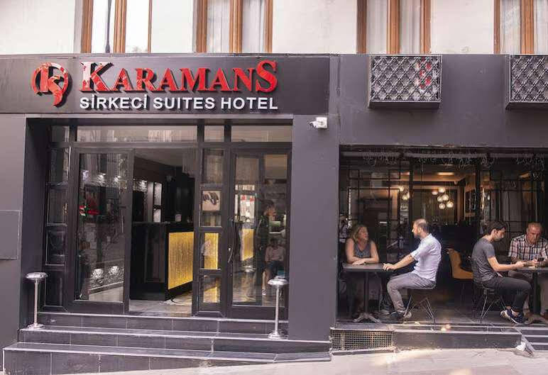 Karamans Sirkeci Suites Hotel Istanbulská provincie Exteriér fotografie